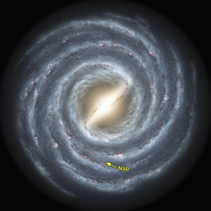 Forrás: NASA JPL-Caltech R. Hurt