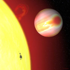 Forrás: NASA, JPL, Knutson, CfA