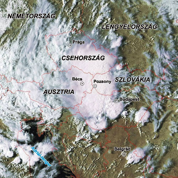 Forrás: Berni Egyetem, NOAA